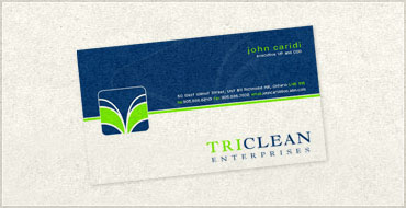 Triclean Ent. Business Card